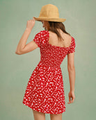 Women's Woven Polyester Mini Dress Dresses - RIHOAS