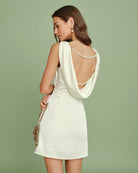 Women's Woven Polyester Mini Dress Dresses - RIHOAS