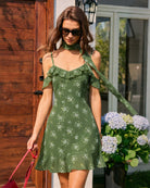 Women's Woven Polyester Mini Dress Dresses - RIHOAS