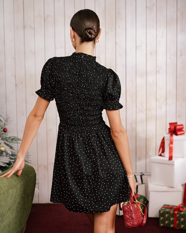 Women's Woven Polyester Mini Dress Dresses - RIHOAS