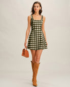 Women's Woven Polyester Mini Dress Dresses - RIHOAS