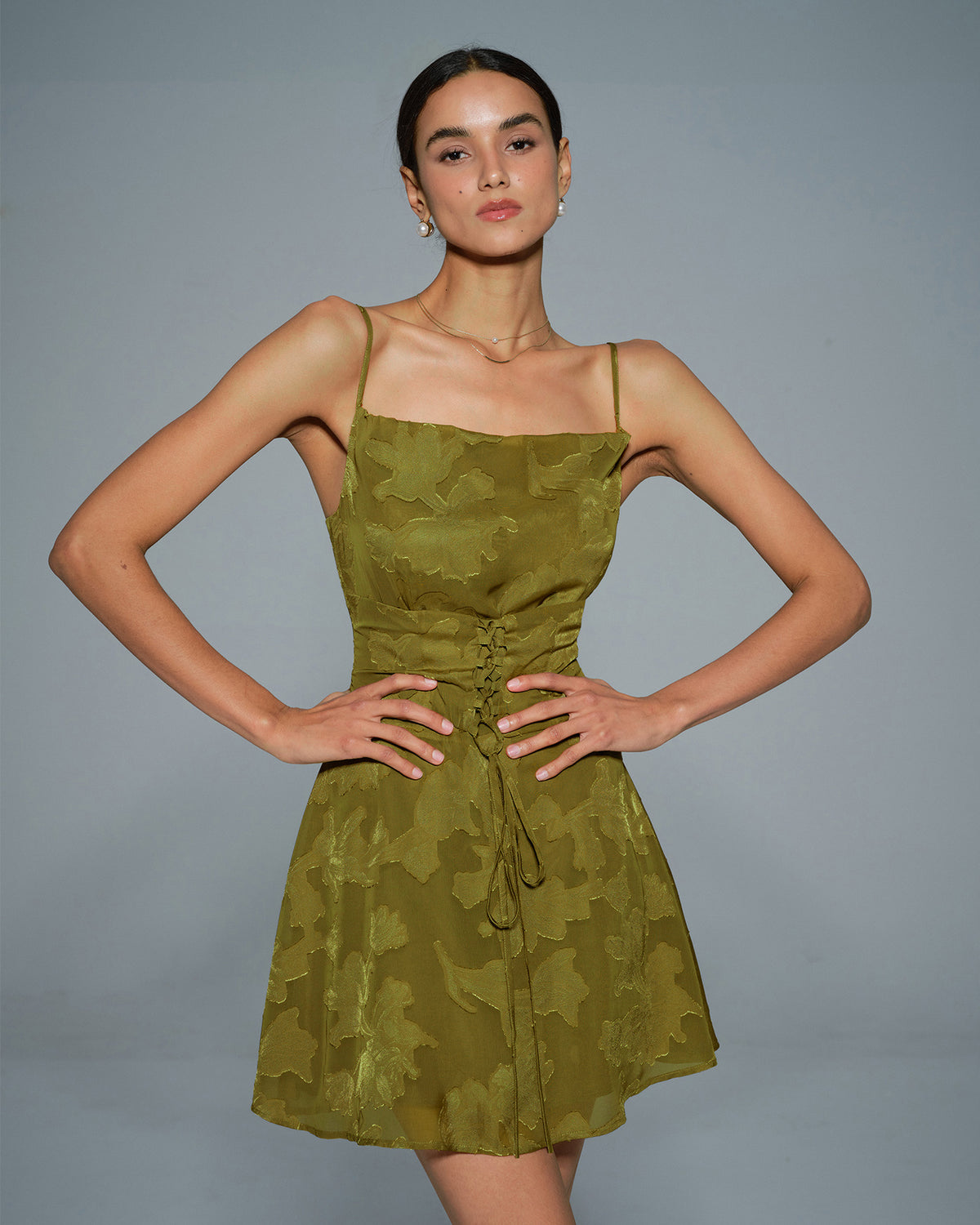 Women's Woven Polyester Mini Dress Dresses - RIHOAS