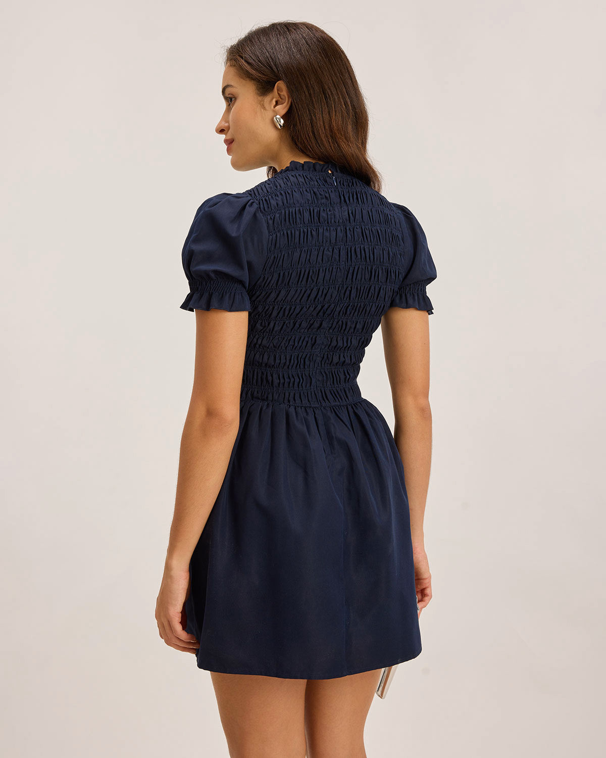 Women's Woven Polyester Mini Dress Dresses - RIHOAS