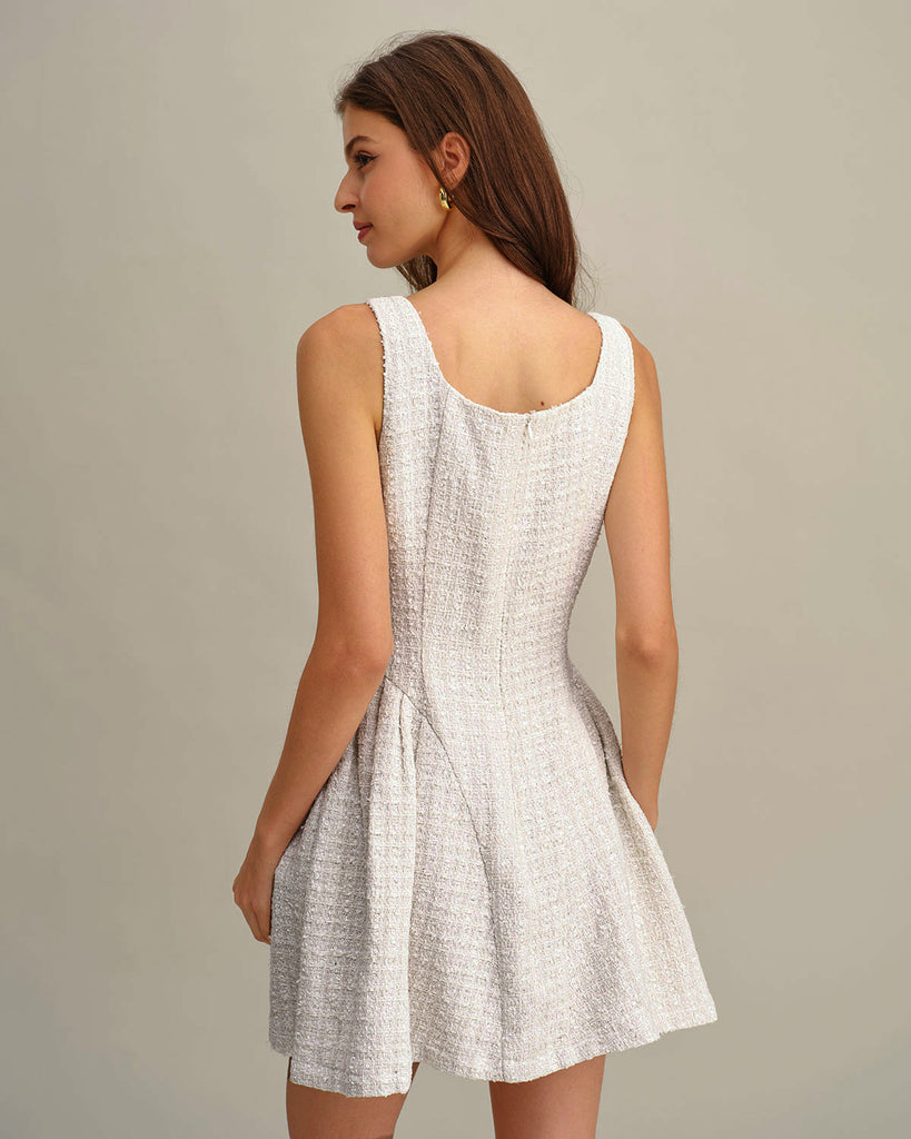Women's Woven Polyester Mini Dress Dresses - RIHOAS