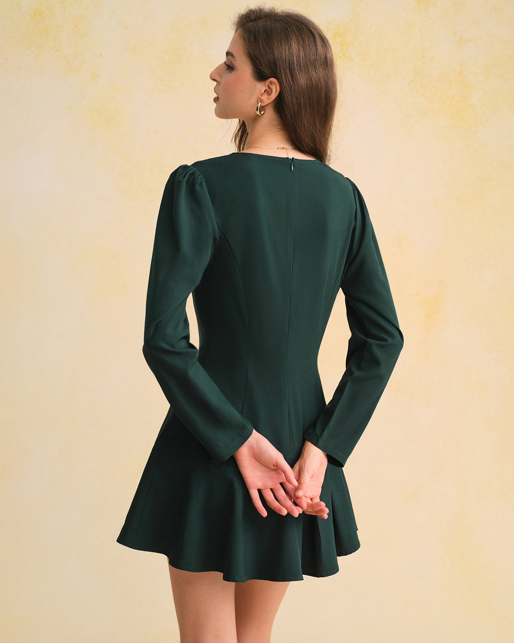 Women's Woven Polyester Mini Dress Dresses - RIHOAS