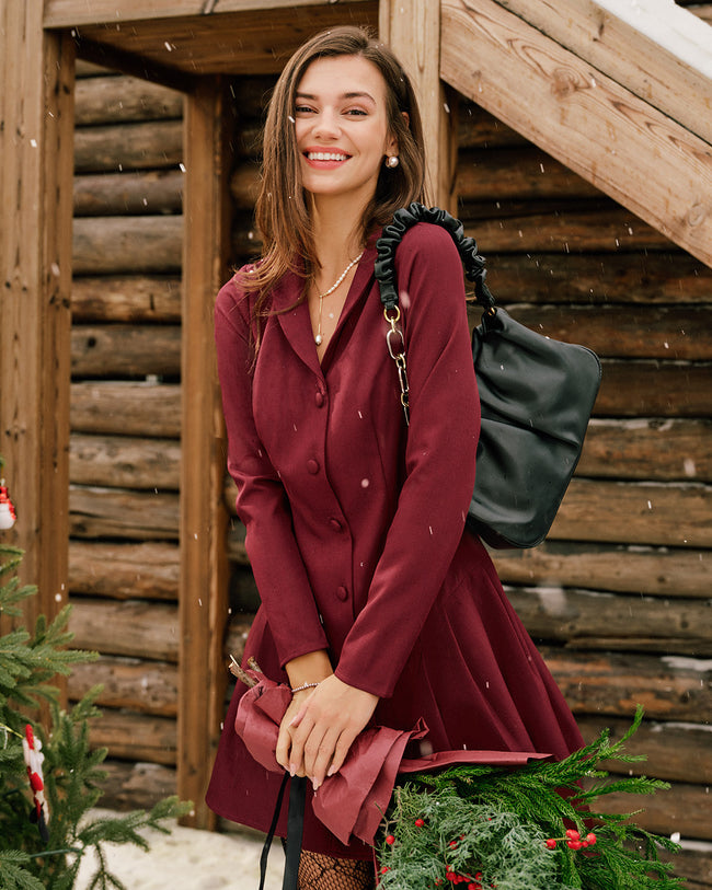 Women's Woven Polyester Mini Dress Dresses - RIHOAS