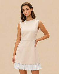 Women's Woven Polyester Mini Dress Dresses - RIHOAS