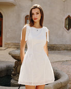 Women's Woven Polyester Mini Dress Dresses - RIHOAS