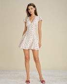 Women's Woven Polyester Mini Dress Dresses - RIHOAS
