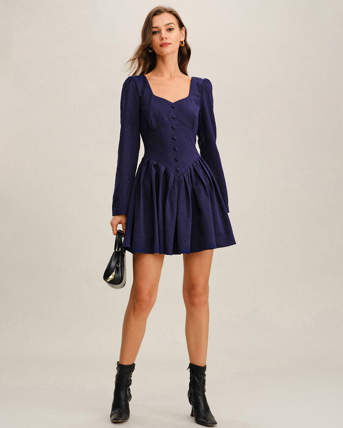 Women's Woven Polyester Mini Dress Dresses - RIHOAS