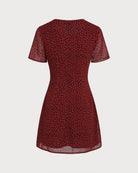 Women's Woven Polyester Mini Dress Dresses - RIHOAS