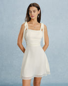 Women's Woven Polyester Mini Dress Dresses - RIHOAS