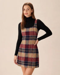 Women's Woven Polyester Mini Dress Dresses - RIHOAS