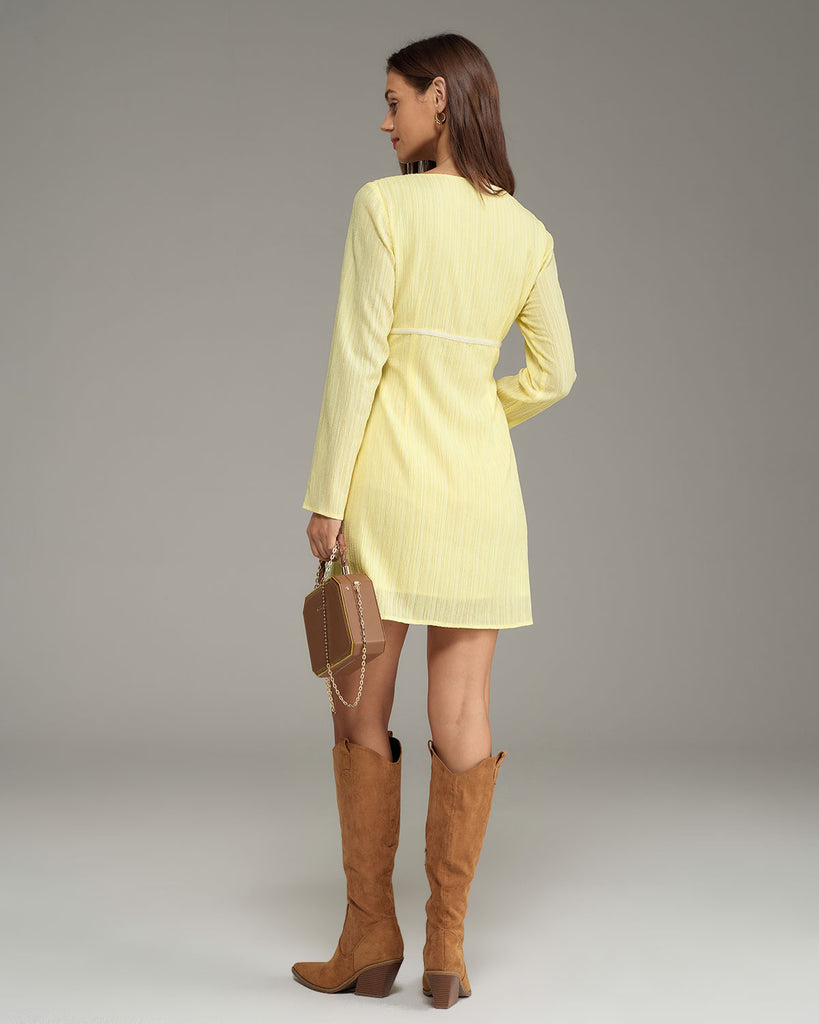Women's Woven Polyester Mini Dress Dresses - RIHOAS