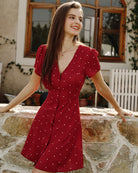 Women's Woven Polyester Mini Dress Dresses - RIHOAS