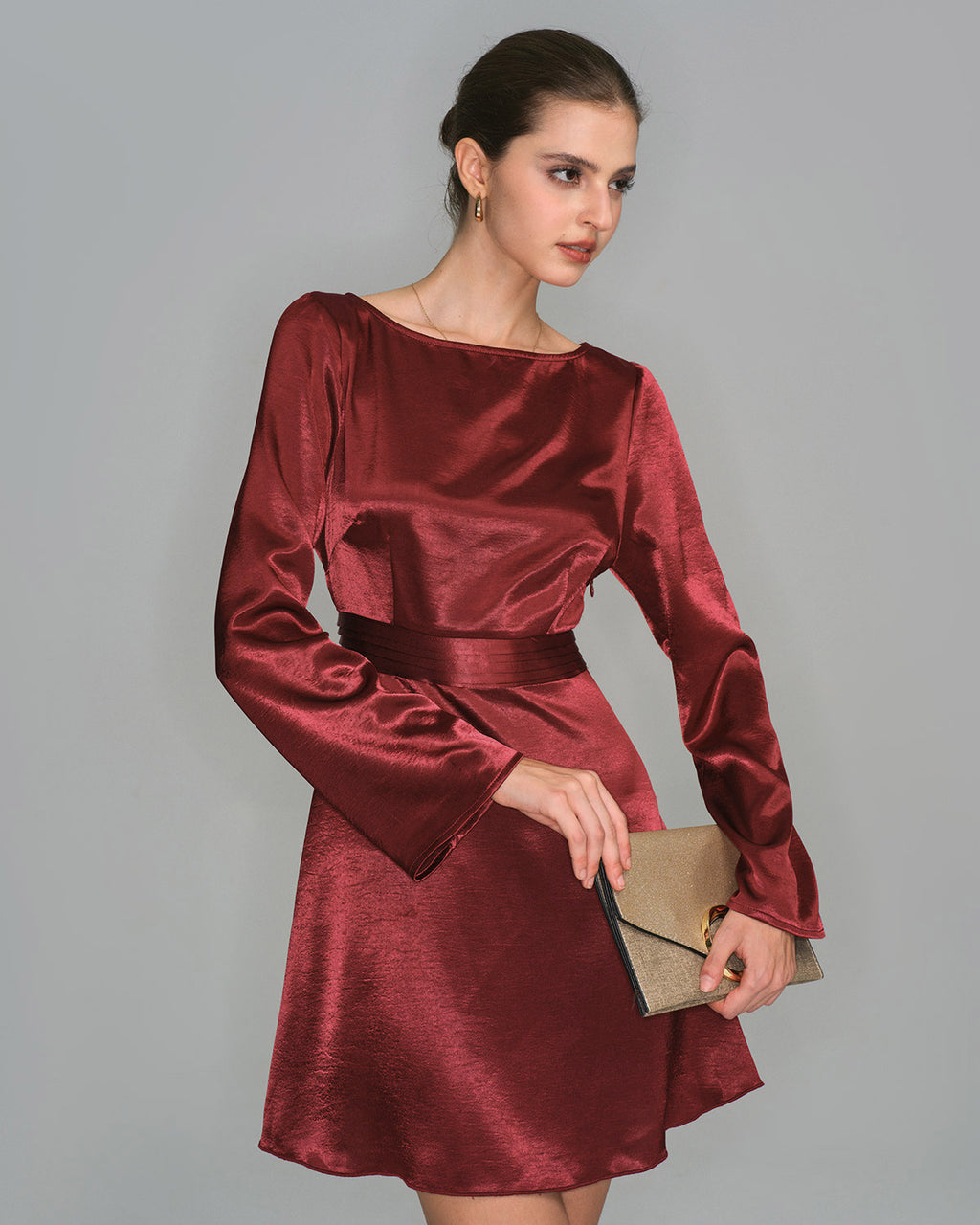 Women's Woven Polyester Mini Dress Dresses - RIHOAS