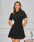 Women's Woven Polyester Mini Dress Dresses - RIHOAS