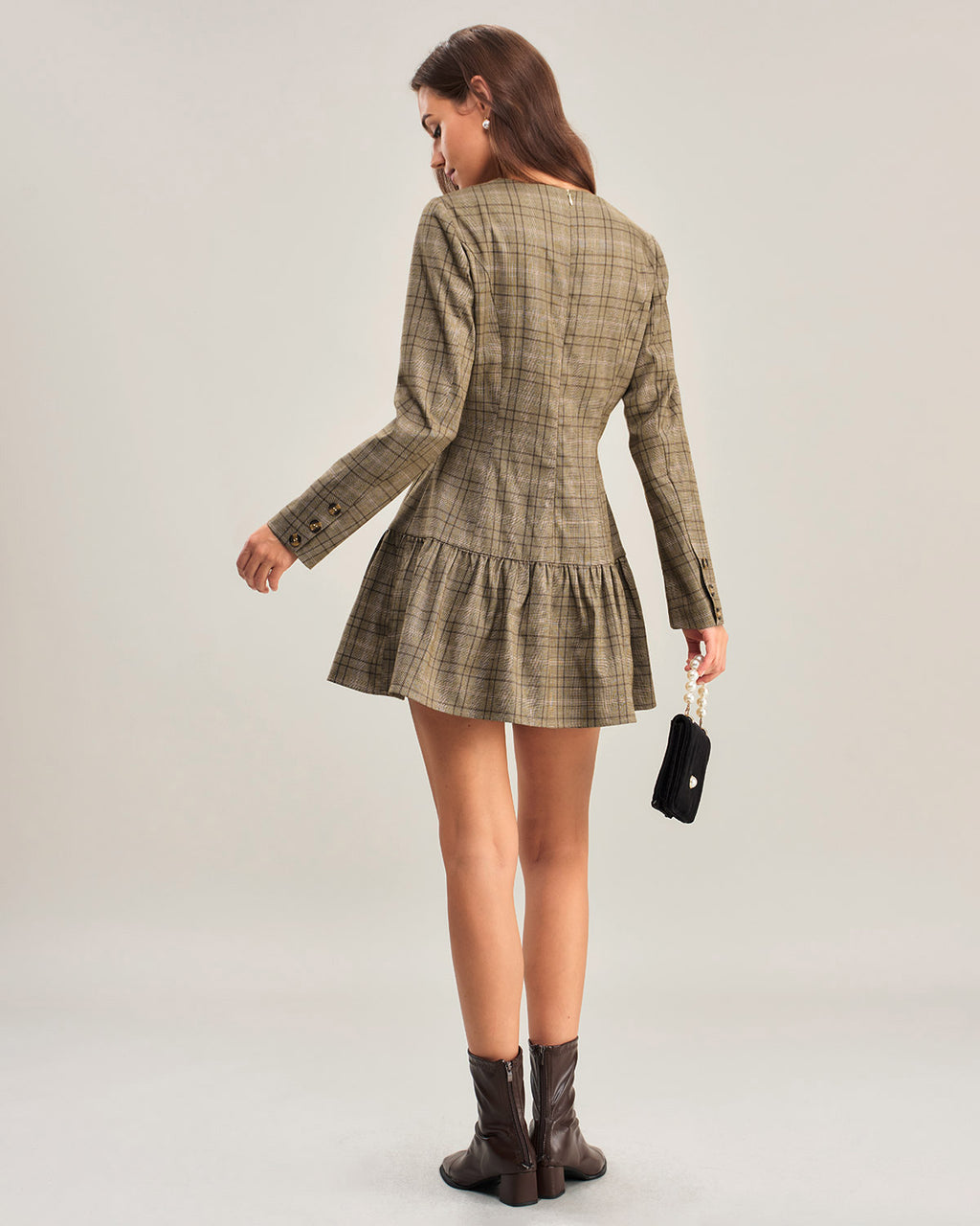 Women's Woven Polyester Mini Dress Dresses - RIHOAS