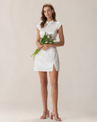 Women's Woven Polyester Mini Dress Dresses - RIHOAS