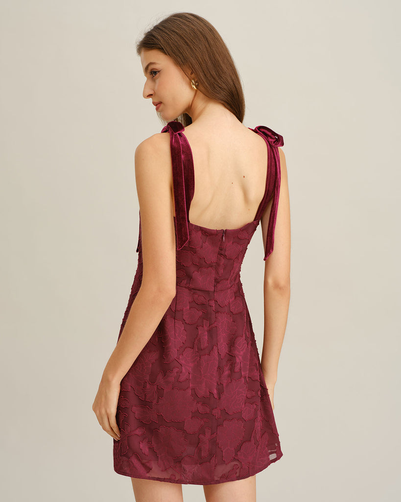 Women's Woven Polyester Mini Dress Dresses - RIHOAS
