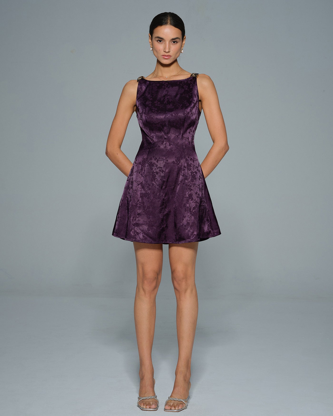Women's Woven Polyester Mini Dress Dresses - RIHOAS