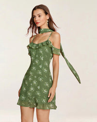 Women's Woven Polyester Mini Dress Dresses - RIHOAS