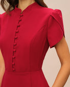 Women's Woven Polyester Mini Dress Dresses - RIHOAS
