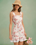 Women's Woven Polyester Mini Dress Dresses - RIHOAS