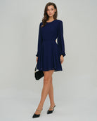 Women's Woven Polyester Mini Dress Dresses - RIHOAS