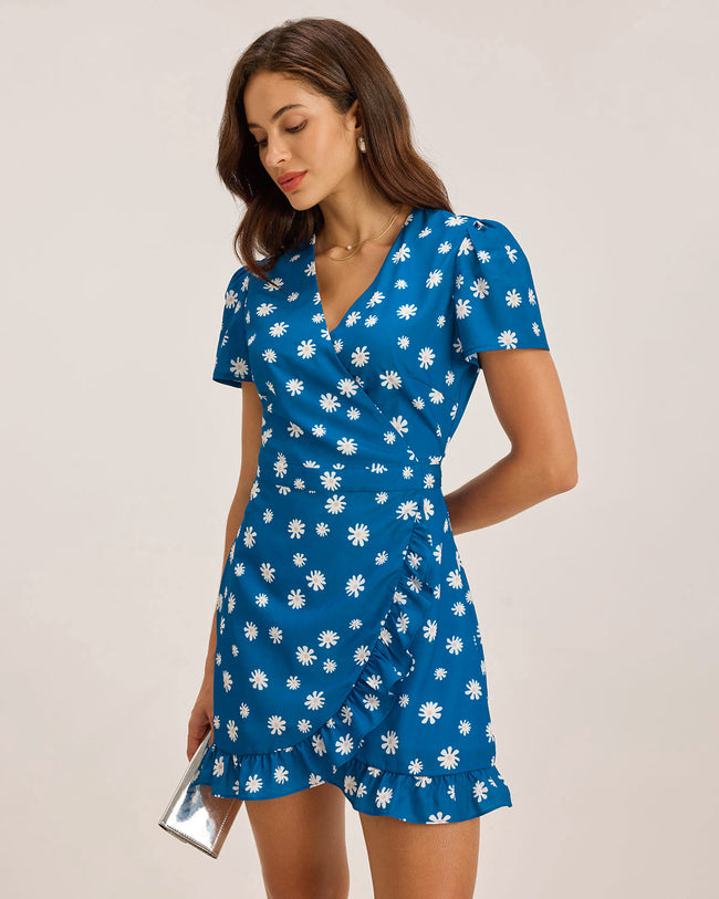 Women's Woven Polyester Mini Dress Dresses - RIHOAS