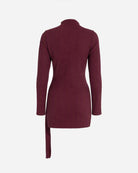 Women's Woven Polyester Mini Dress - RIHOAS - 03