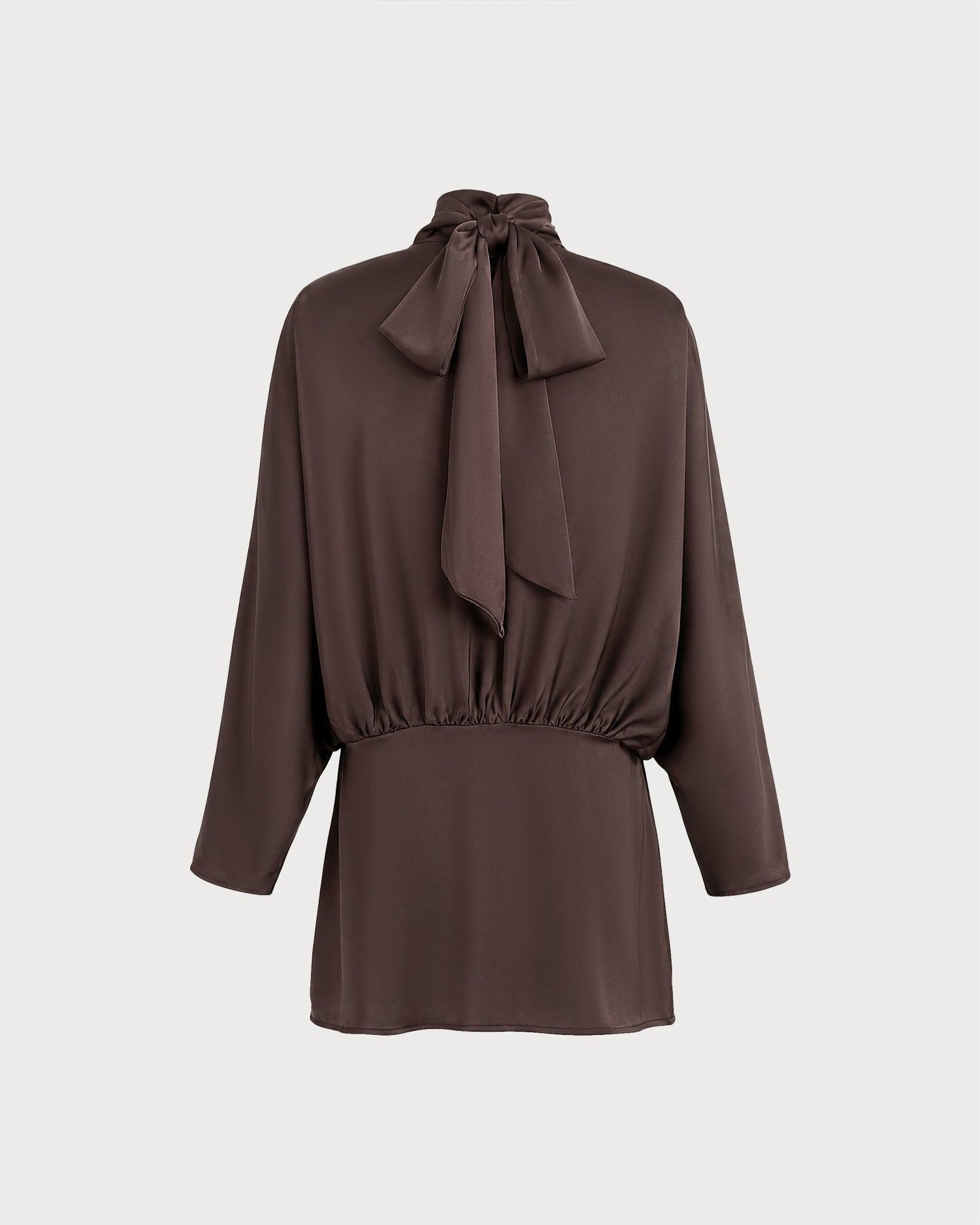 Women's Woven Polyester Mini Dress - RIHOAS - 04