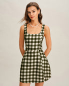Women's Woven Polyester Mini Dress Dresses - RIHOAS