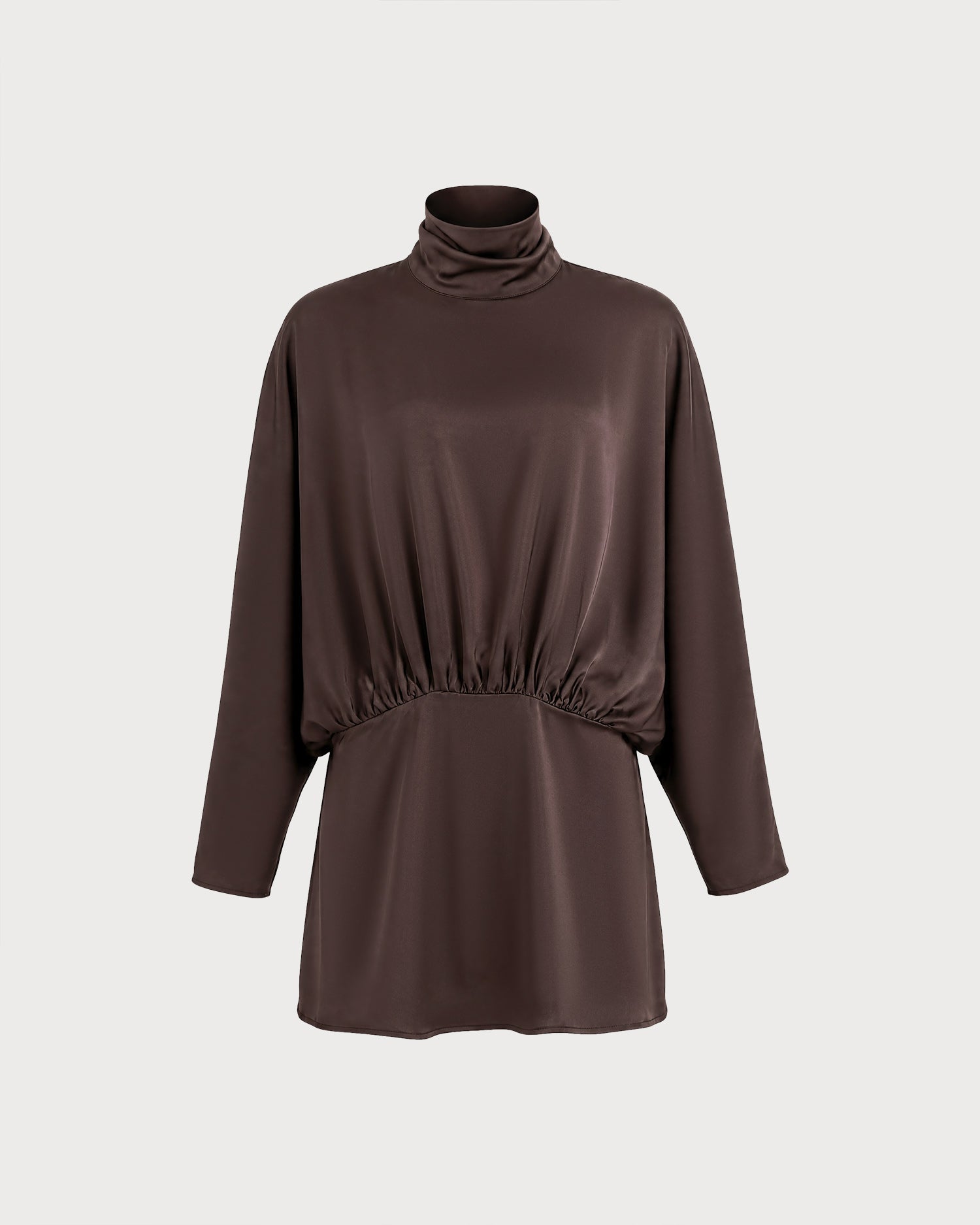 Women's Woven Polyester Mini Dress - RIHOAS - 03