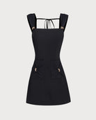Women's Woven Polyester Mini Dress Dresses - RIHOAS