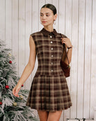 Women's Woven Polyester Mini Dress Dresses - RIHOAS