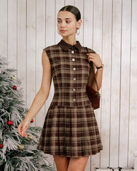 Women's Woven Polyester Mini Dress Dresses - RIHOAS