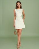 Women's Woven Polyester Mini Dress Dresses - RIHOAS