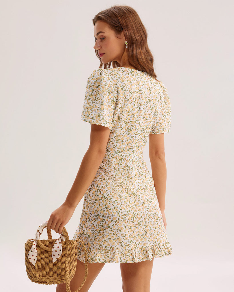 Women's Woven Polyester Mini Dress Dresses - RIHOAS