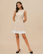 Women's Woven Polyester Mini Dress Dresses - RIHOAS