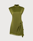 Women's Woven Polyester Mini Dress Dresses - RIHOAS