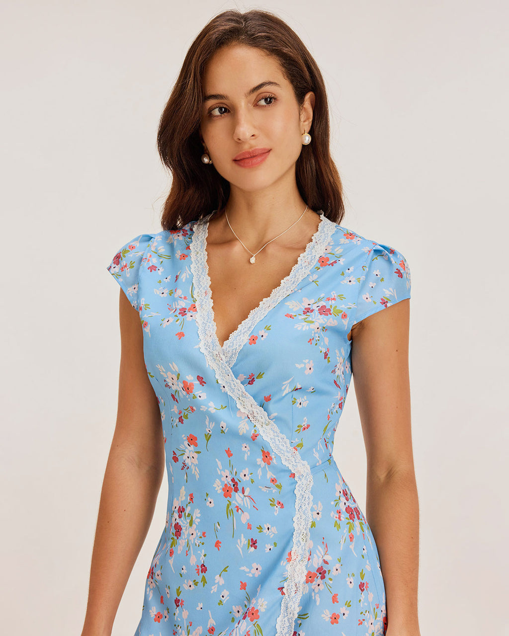 Women's Woven Polyester Mini Dress Dresses - RIHOAS