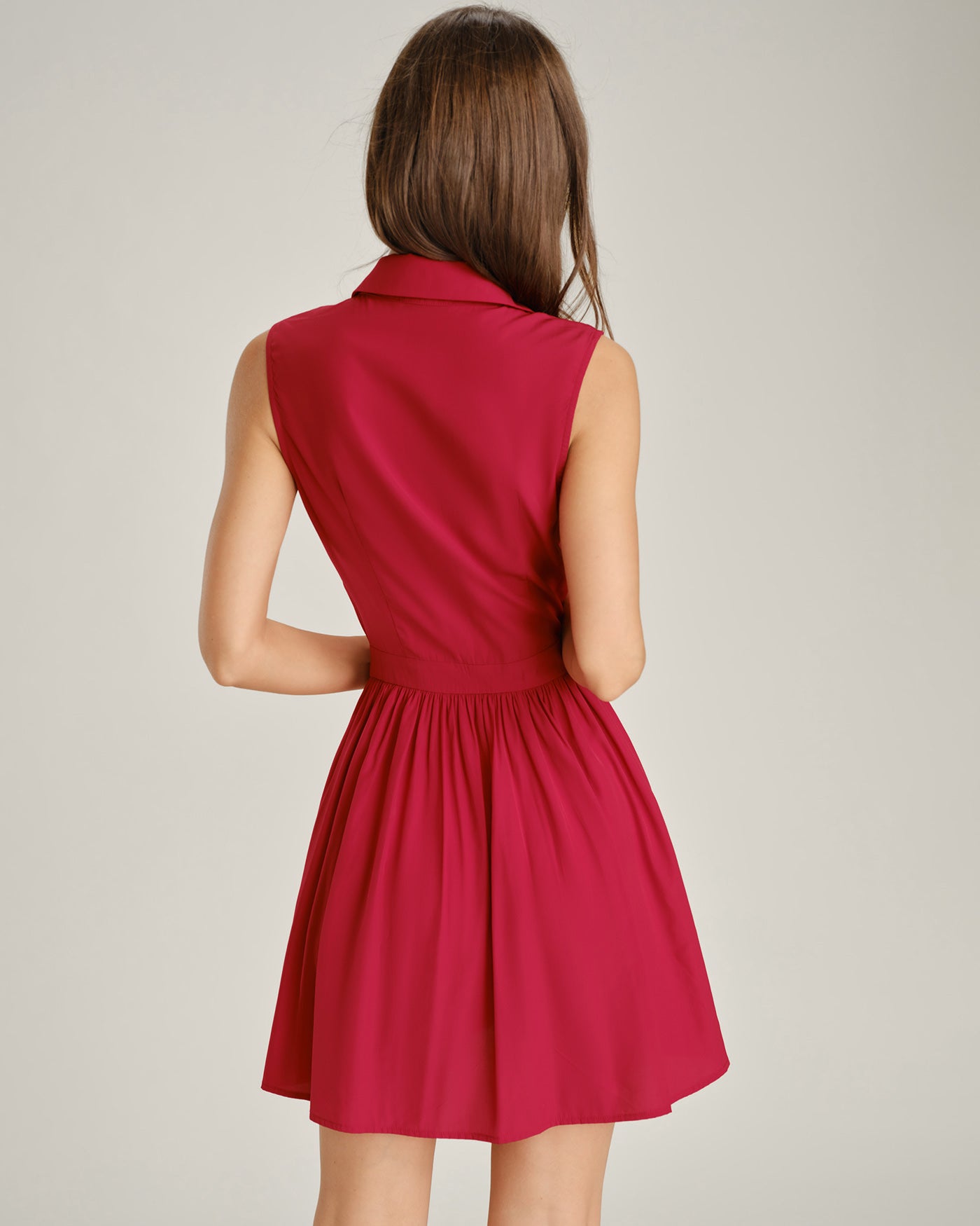 Women's Woven Polyester Mini Dress Dresses - RIHOAS