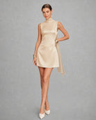 Women's Woven Polyester Mini Dress Dresses - RIHOAS