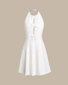 Women's Woven Polyester Mini Dress Dresses - RIHOAS