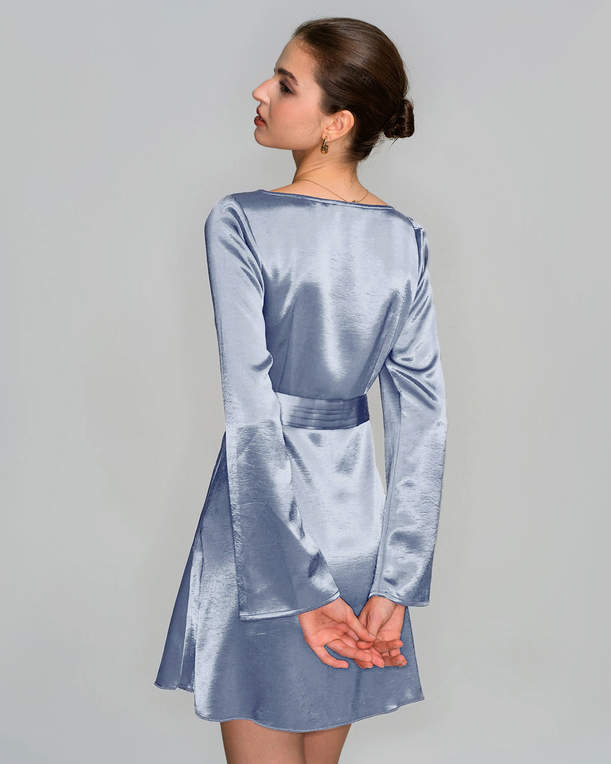 Women's Woven Polyester Mini Dress Dresses - RIHOAS
