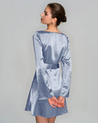 Women's Woven Polyester Mini Dress Dresses - RIHOAS