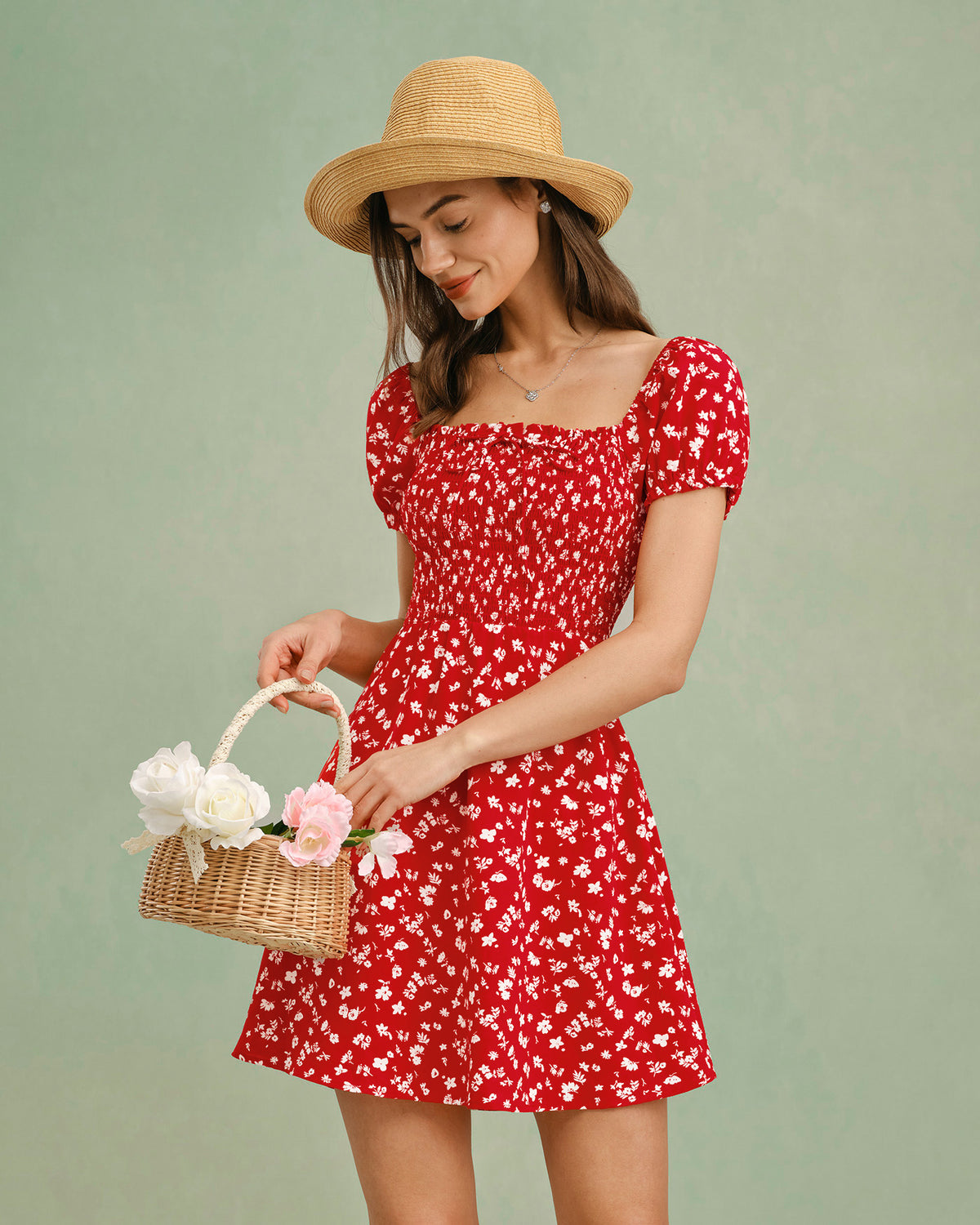 lemon print midi dress Women's Lemon Print Dress M