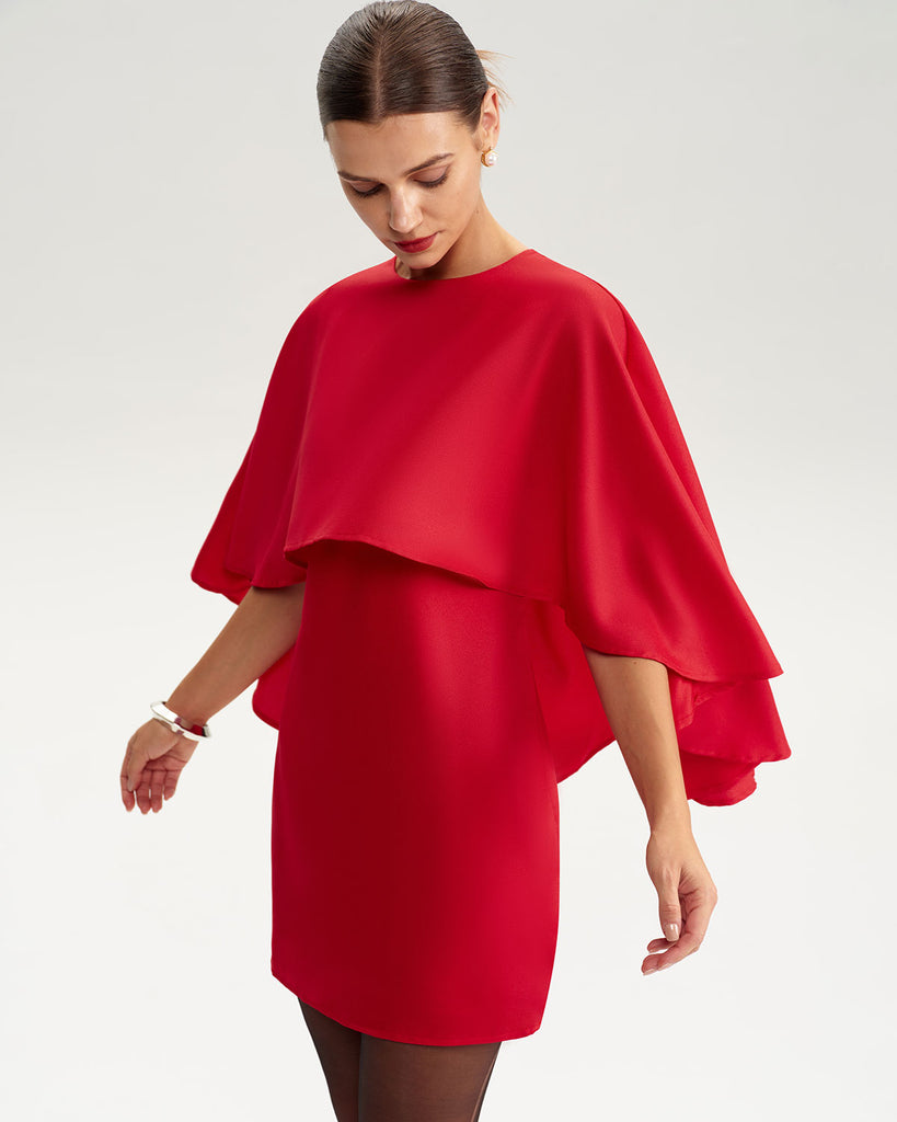 Women's Woven Polyester Mini Dress Dresses - RIHOAS