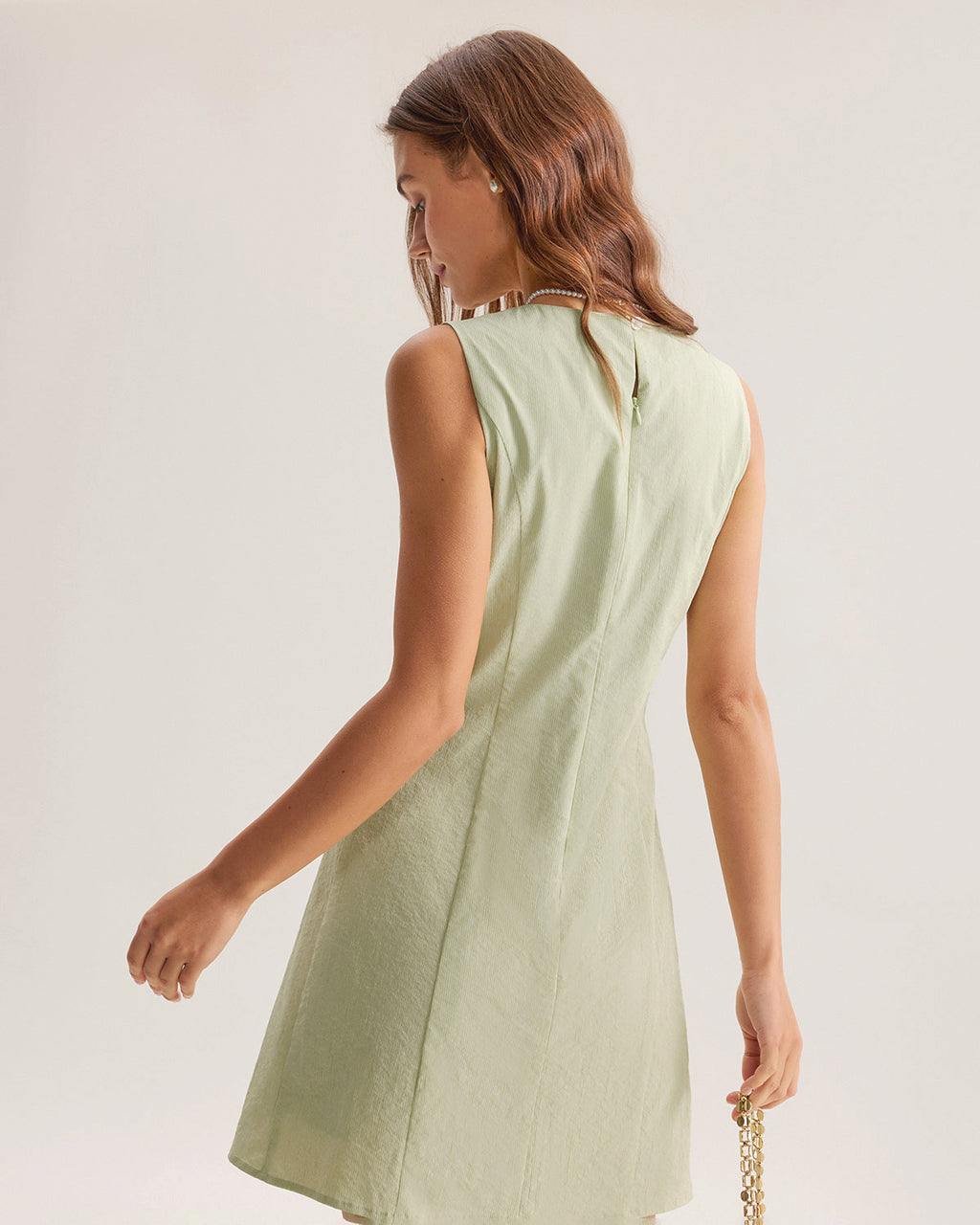 Women's Woven Polyester Mini Dress Dresses - RIHOAS